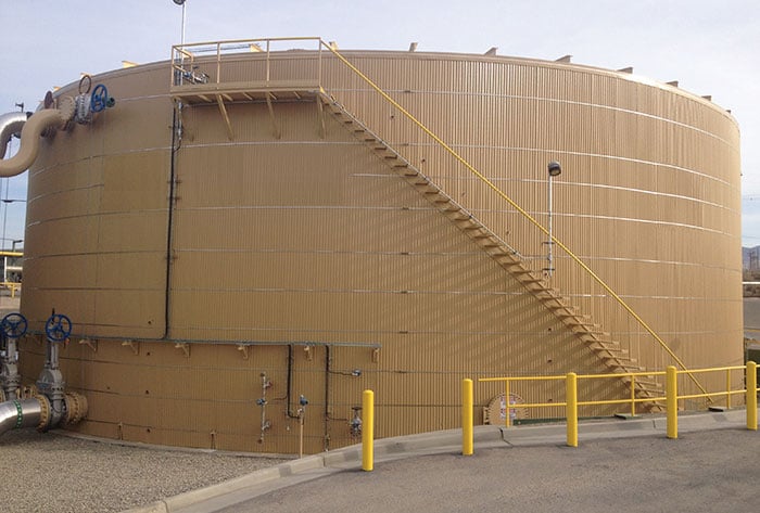 Insulated Welded Oil Tank