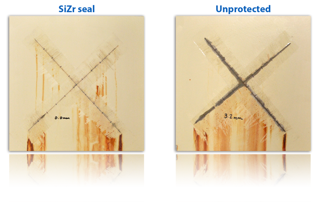 SiZr Seal Test Results